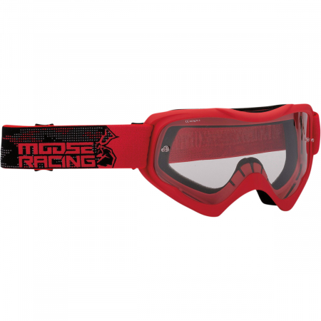 Echipament Cross  & ATV - Ochelari atv/cross Moose Racing Qualifier Agroid culoare Negru/Rosu