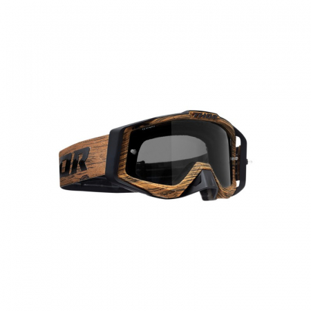 Echipament Cross  & ATV - Ochelari Atv/Cross THOR Sniper Pro Woody Negru/Maro
