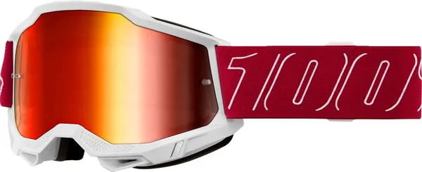 Ochelari - Ochelari cross/atv 100% Accuri 2 Redline, lentila oglinda rosie, culoare rama multicolor/grafic