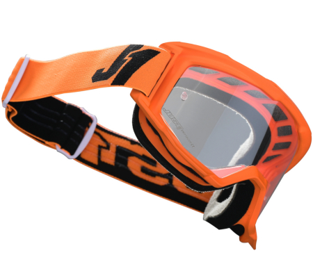 Ochelari - Ochelari cross/atv Just 1 Vitro, lentila transparenta, culoare rama portocaliu