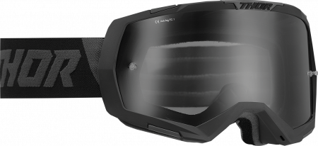 Ochelari - Ochelari cross/atv Thor Regiment, lentila fumurie, culoare negru/gri