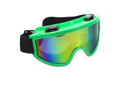 Echipament Cross & ATV - Ochelari cross/enduro/atv WB G-04,rama verde,sticla oglinda