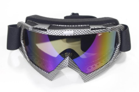 Echipament Cross & ATV - Ochelari cross/enduro/atv WB P-11,rama gri inchis,sticla oglinda