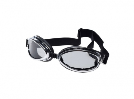 ECHIPAMENTE - Ochelari motociclist rama cromata, model T06