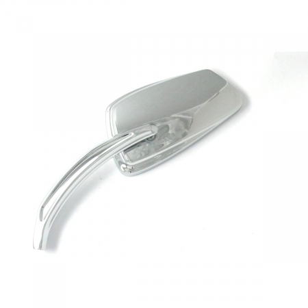 Suspensie Cadru - Oglinda moto Custom cruisers, culoare crom, montaj stanga