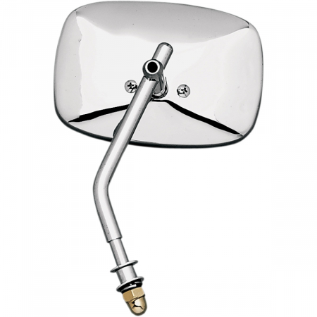 Suspensie Cadru - Oglinda moto SHORT STEM BOLT-ON, culoare crom, montaj stanga-dreapta