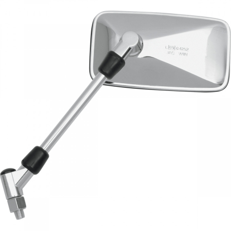 Suspensie Cadru - Oglinda moto universala dreptunghiulara, culoare crom