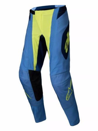 Pantaloni - Pantaloni atv/cross Alpinestars Techstar Melt, culoare albastru/galben/negru, marime 28