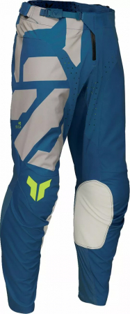 Pantaloni - Pantaloni atv/cross copii Thor LaunchMode Forge, culoare albastru, marime 18