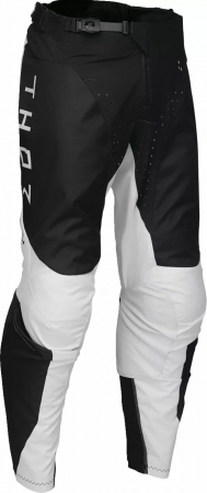 Pantaloni - Pantaloni atv/cross copii Thor LaunchMode Forge, culoare negru/alb, marime 20