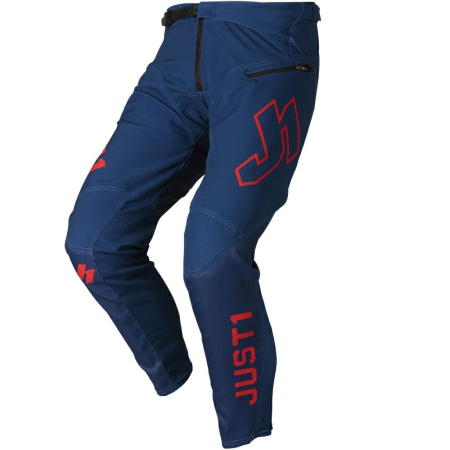 ECHIPAMENTE - Pantaloni atv/cross Just1 J-Flex Dual, culoare bleumarin/rosu, marime 36