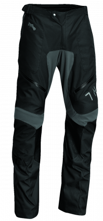 Pantaloni - Pantaloni atv/cross Thor Terrain OTB, culoare negru/gri, marime 30