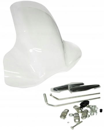 Parbriz - Parbriz moto cu prinderi universale, 675x580mm