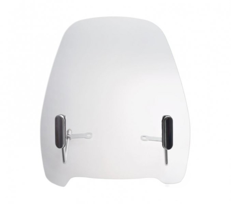 SUSPENSIE CADRU - Parbriz moto cu prinderi, universal, h=430mm, l=380mm