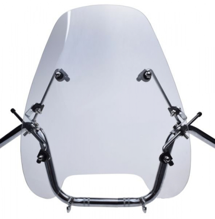 Parbriz - Parbriz moto universal cu prinderi, h=46cm