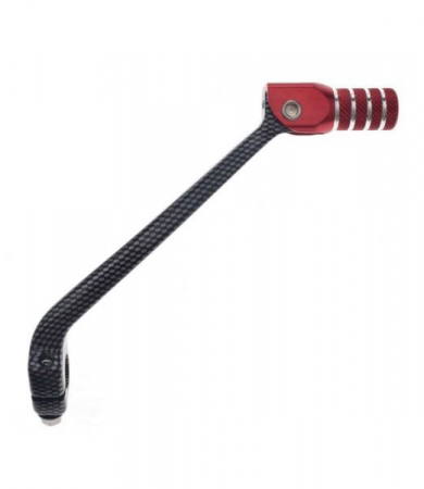 Pedale - Pedala schimbator Honda CRF450R 2008-2010, culoare negru carbon/rosu