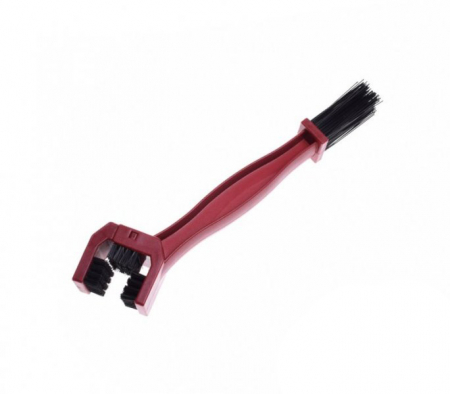 Atelier & Service - Perie de curatare lant, culoare rosu