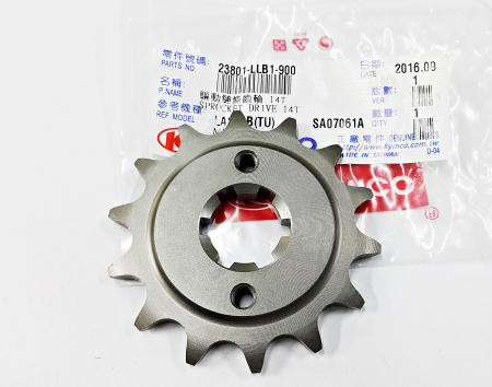 Transmisie - Pinion fata 14T MXER/MXU 150 23801-LLB1-900