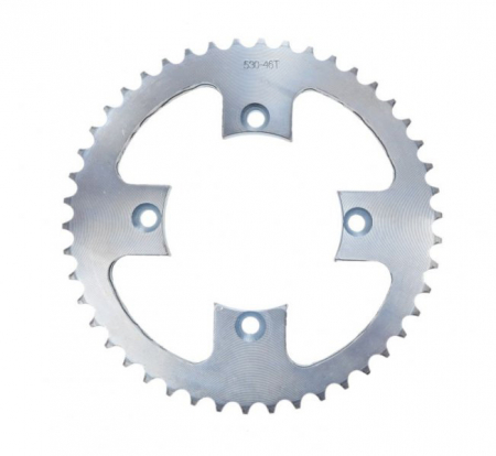 Transmisie - Pinion spate atv, 46 dinti, pas 530, Xy300Ste, distanta dintre orificii 130mm