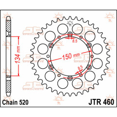 Transmisie - Pinion spate otel JT Sprockets 520 Z52