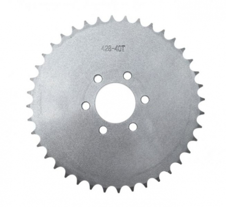 Transmisie - Pinion spate transmisie 40z, pas 428, ATV 200, latime 7mm