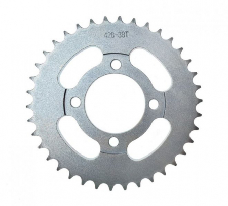 Transmisie - Pinion spate transmisie moto/atv, 38 dinti, pas 428, grosime 7mm