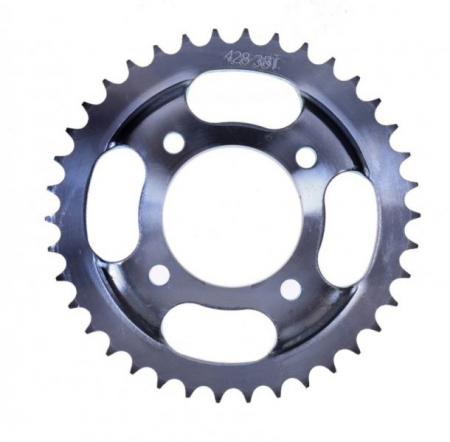 Transmisie - Pinion transmisie spate moto/atv, 38 dinti, pas 428