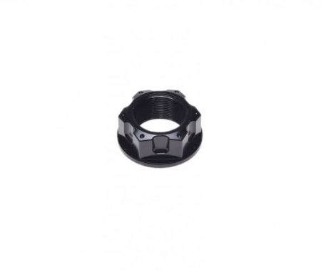 Ghidoane - Piulita ghidon moto, diametru 22x1, culoare negru