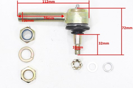 SUSPENSIE CADRU - Pivot brat superior ATV 150 DIABLO