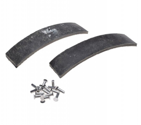 Saboti frana - Placi ferodou prin nituire saboti Jawa