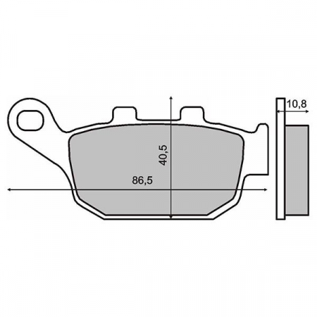 Placute frana - Placute frana Honda Phanteon 125-150
