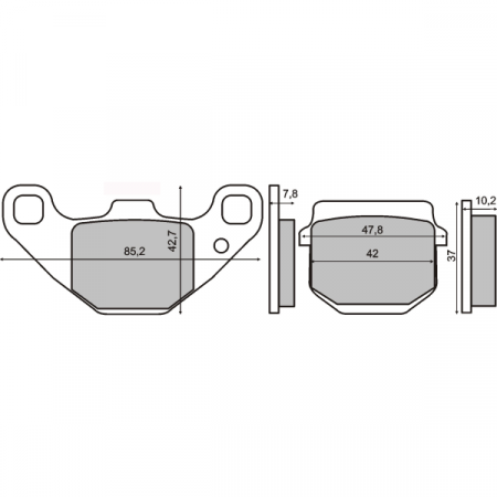 Placute frana - Placute frana Piaggio omologate