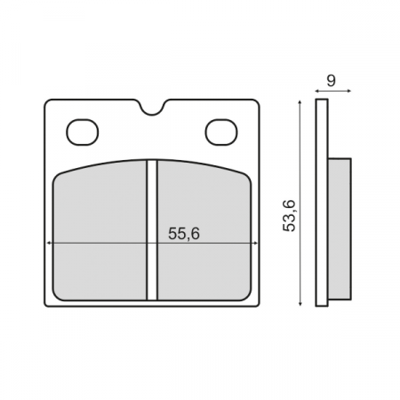 Placute frana - Placute frana (Sinter) BMW R65 650 1981-1989