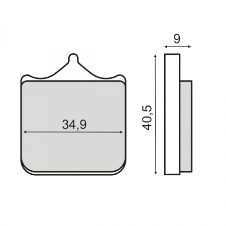 Placute frana - Placute frana sinter BMW S 1000 RR fata