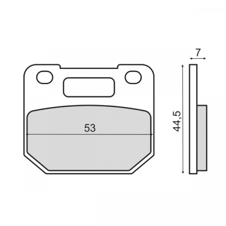 Placute frana - Placute frana sinter Suzuki RG 80 GAMM fata
