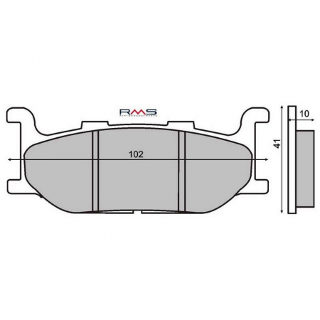 Placute frana - Placute frana (Sinter) Yamaha Majesty 400 '04/T-Max 500 '00-'03 /XJ 600