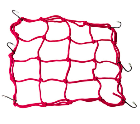 Transport & Depozitare - Plasa bagaje 30x30 cm, culoare rosu