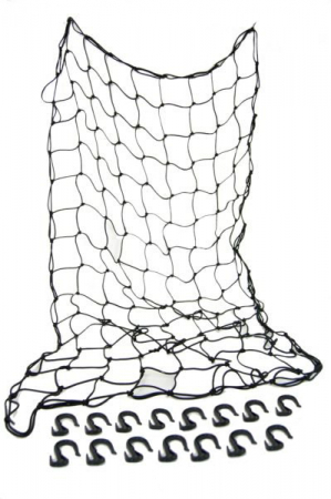 Transport & Depozitare - Plasa de bagaje 92x152cm, carlige plastic, wmx, culoare negru