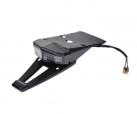 SUSPENSIE CADRU - Aripa spate cu stop si semnalizari LED, culoare negru