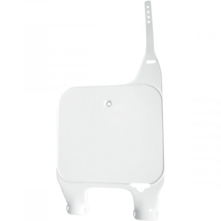 SUSPENSIE CADRU - Plastic numar fata Honda CR 90-94, alb