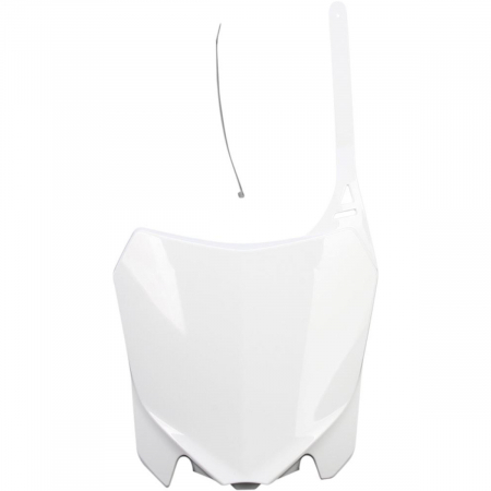 Suspensie Cadru - Plastic numar fata Honda CRF250-14/17/450R-13/16,alb