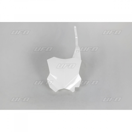 SUSPENSIE CADRU - Plastic numar fata Kawasaki KXF450/16-18=KXF250/17-18,alb