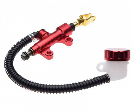 Frana - Pompa frana spate cu rezervor ATV, culoare rosu