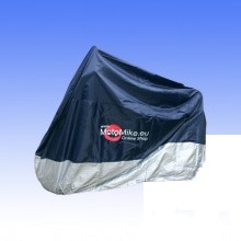 Prelata moto/atv/snow - Prelata moto impermeabila 264x104x130 albastru/argintiu