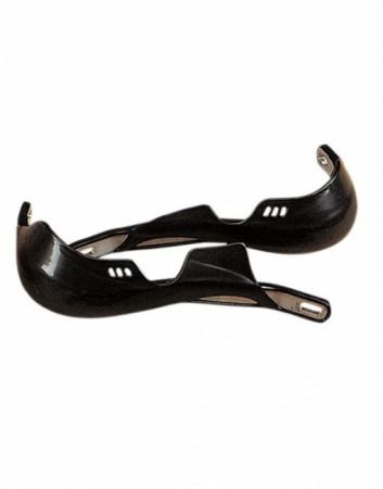 Suspensie Cadru - Protectii maini cu inserctie de aluminiu Emgo culoare negru