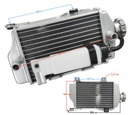 MOTOR - Radiator dreapta Barton NXT300