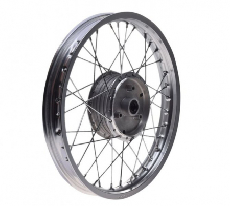Roti complete - Roata Simson S51 16"x1,60, culoare argintiu