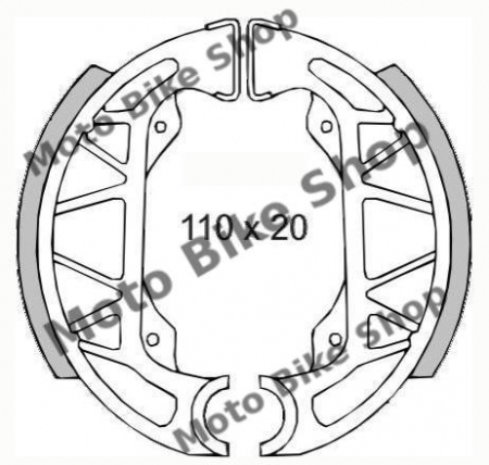 Frana - Saboti frana spate Sfera/Zip/NRG