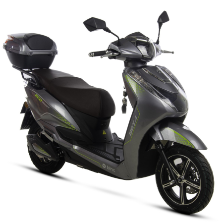MOTOCICLETE & ATV - Scuter elelctric Blinc Beta B1, 2000W, 72V, culoare gri-verde