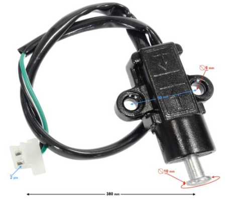 Butoane / Comutator / Intrerupator - Senzor cric lateral Barton Naked 50